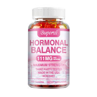 Produktbild von Buporai Hormonal Balance Nahrungsergänzungsmittel für Frauen mit 111 mg pro Portion, 120 Kapseln