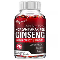 Produktbild von Buporai Korean Panax Red Ginseng Kapseln 120 Stück