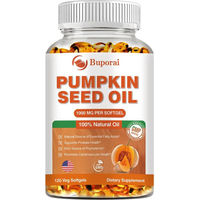 Produktbild von Buporai Kürbiskernöl 1000 mg Kapseln 120 Stück