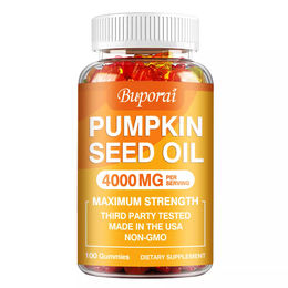 Buporai Kürbiskernöl Gummibärchen 4000 mg für Erwachsene 100 Stück – Bild 1 von 3