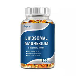 Buporai Liposomales Magnesium L-Threonat 2000 mg Kapseln 120 Stück – Bild 1 von 4