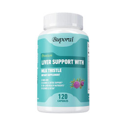 Buporai Liver Support mit Mariendistel 1246 mg 120 Kapseln – Bild 1 von 1
