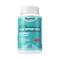 Produktbild von Buporai Liver Support mit Mariendistel 1246 mg 120 Kapseln