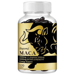 Buporai Maca 2500mg und L-Arginin 2500mg Kapseln 120 Stück – Bild 1 von 4