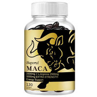 Produktbild von Buporai Maca 2500mg und L-Arginin 2500mg Kapseln 120 Stück