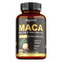 Produktbild von Buporai Maca Kapseln 1500 mg mit 120 Kapseln