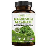 Produktbild von Buporai Magnesium Bisglycinat 200 mg Kapseln 120 Stück