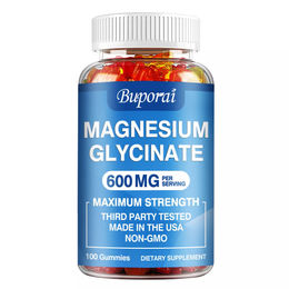 Buporai Magnesium Bisglycinat 600 mg Gummis 100 Stück – Bild 1 von 4