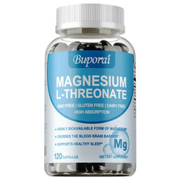 Buporai Magnesium L-Threonat 2000 mg Kapseln 120 Stück – Bild 1 von 4
