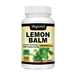 Buporai Melisse Extrakt 1500 mg Kapseln 120 Stück – Bild 1 von 3