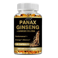 Produktbild von Buporai Panax Ginseng Extrakt 1000 mg Kapseln 120 Stück