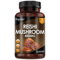 Produktbild von Buporai Reishi Pilzextrakt 4000 mg Kapseln 120 Stück