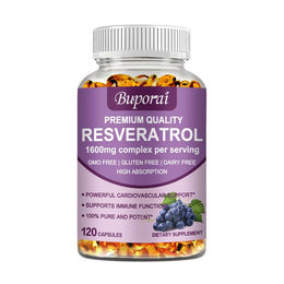 Buporai Resveratrol 1600 mg Kapseln 120 Stück – Bild 1 von 4