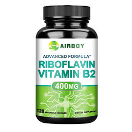 Buporai Riboflavin Vitamin B2 400 mg Kapseln 120 Stück – Bild 1 von 3