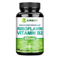 Produktbild von Buporai Riboflavin Vitamin B2 400 mg Kapseln 120 Stück