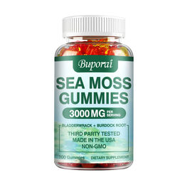 Buporai Sea Moss Gummies Nahrungsergänzungsmittel 100 Stück – Bild 1 von 2