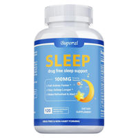 Produktbild von Buporai Sleep Nahrungsergänzungsmittel 100 mg Kapseln 120 Stück