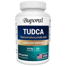 Buporai TUDCA Tauroursodeoxycholic Acid Kapseln 120 Stück – Bild 1 von 4