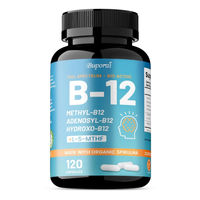 Produktbild von Buporai Vitamin B12 und L-5-Methylfolat Kapseln für Erwachsene 120 Stück