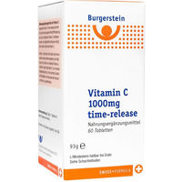 Produktbild von Burgerstein Vitamin C 1000 mg Ascorbinsäure Tabletten 60 Stück
