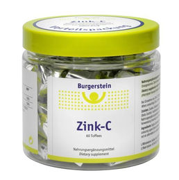 Burgerstein Zink-C Lutschtabletten mit Orangengeschmack vegan für Kinder 60 Stück – Bild 1 von 1