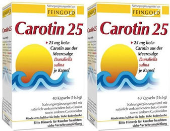 Burton Feingold Carotin 25 Kapseln mit Vitamin A für Erwachsene – Bild 1 von 1