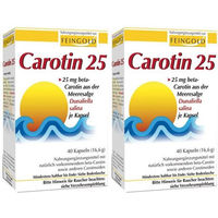 Produktbild von Burton Feingold Carotin 25 Kapseln mit Vitamin A für Erwachsene