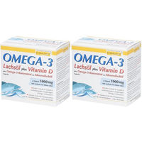 Produktbild von Burton Feingold Pharma Omega-3 Lachsöl mit Vitamin D3 Kapseln für Kinder Erwachsene und Senioren 100 Stück