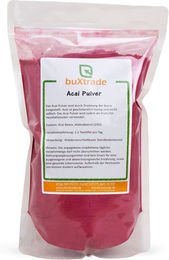 buXtrade Acai Pulver 1000 g – Bild 1 von 3