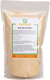 buXtrade Acerola Extrakt Pulver natürlich – Bild 1 von 2
