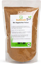 buXtrade Bio Hagebuttenpulver ohne Zusatzstoffe 1000 g – Bild 1 von 2