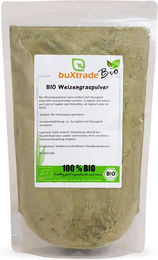 buXtrade Bio Weizengraspulver 1000 g – Bild 1 von 3