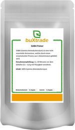 buXtrade GABA Pulver mit 1000 mg Gamma-Aminobuttersäure – Bild 1 von 1
