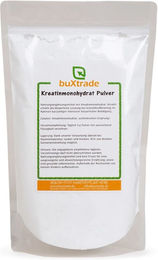 buXtrade Kreatin Monohydrat Pulver ohne Zusatzstoffe 1000 g – Bild 1 von 1
