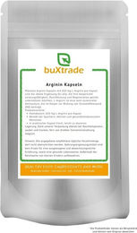 buXtrade L-Arginin Kapseln 1000 mg – Bild 1 von 2
