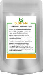 buXtrade L-Lysin HCL 100 Prozent reines Pulver ohne Zusatzstoffe – Bild 1 von 1
