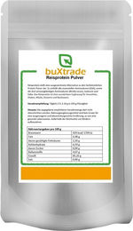 buXtrade Reisprotein Pulver Vegan Laktosefrei Neutral – Bild 1 von 1