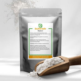 buXtrade Vitamin C Ascorbinsäure Pulver ohne Zusatzstoffe – Bild 1 von 1