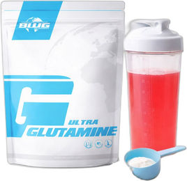 BWG Ultra L-Glutamin mit Vitamin B6 Pulver ohne Zusatzstoffe 1000g – Bild 1 von 3