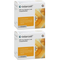 Produktbild von C-Intercell Intercell Pharma Ascorbinsäure Kapseln 180 Stück