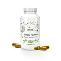 Produktbild von Cadion Curcuma Kapseln mit Piperin, Lecithin und MCT - 300 Kapseln