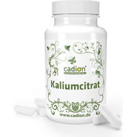 Produktbild von Cadion Kalium Kapseln mit Tri-Kaliumcitrat PUR ohne Zusatzstoffe 80 Kapseln