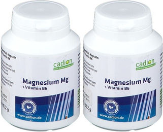 cadion Magnesium Citrat mit Vitamin B6 vegetarische Kapseln 180 Stück – Bild 1 von 1