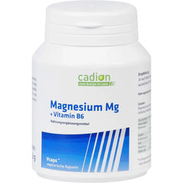 Cadion Magnesium Citrat mit Vitamin B6 vegetarische Kapseln 90 Stück – Bild 1 von 1