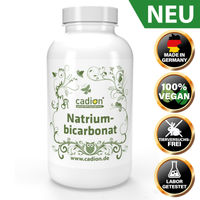 Produktbild von Cadion Natriumbicarbonat Natron Kapseln vegan ohne Zusatzstoffe 250 Stück