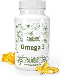 Cadion Omega 3 Fischöl Kapseln 60 Softgelkapseln – Bild 1 von 2