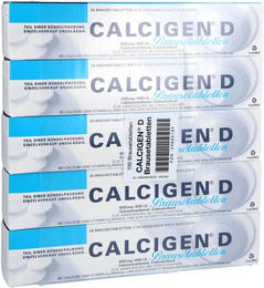 Calcigen D Brausetabletten von Cooper Consumer Health mit Calcium und Vitamin D, 600 mg/400 I.E., laktosefrei und glutenfrei, 100 Stück – Bild 1 von 1