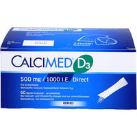 Produktbild von Calcimed D3 Granulat mit 500 mg Calcium und 1000 I.E. Vitamin D3 zuckerhaltig