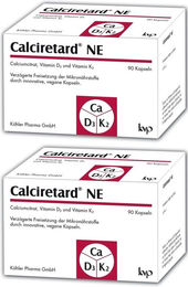 Calciretard NE Köhler Pharma GmbH Kapseln mit Citrat 120 Stück – Bild 1 von 1