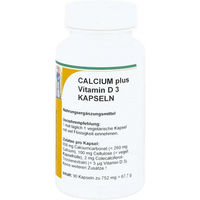 Produktbild von Calcium Plus Vitamin D3 Kapseln 90 Stück